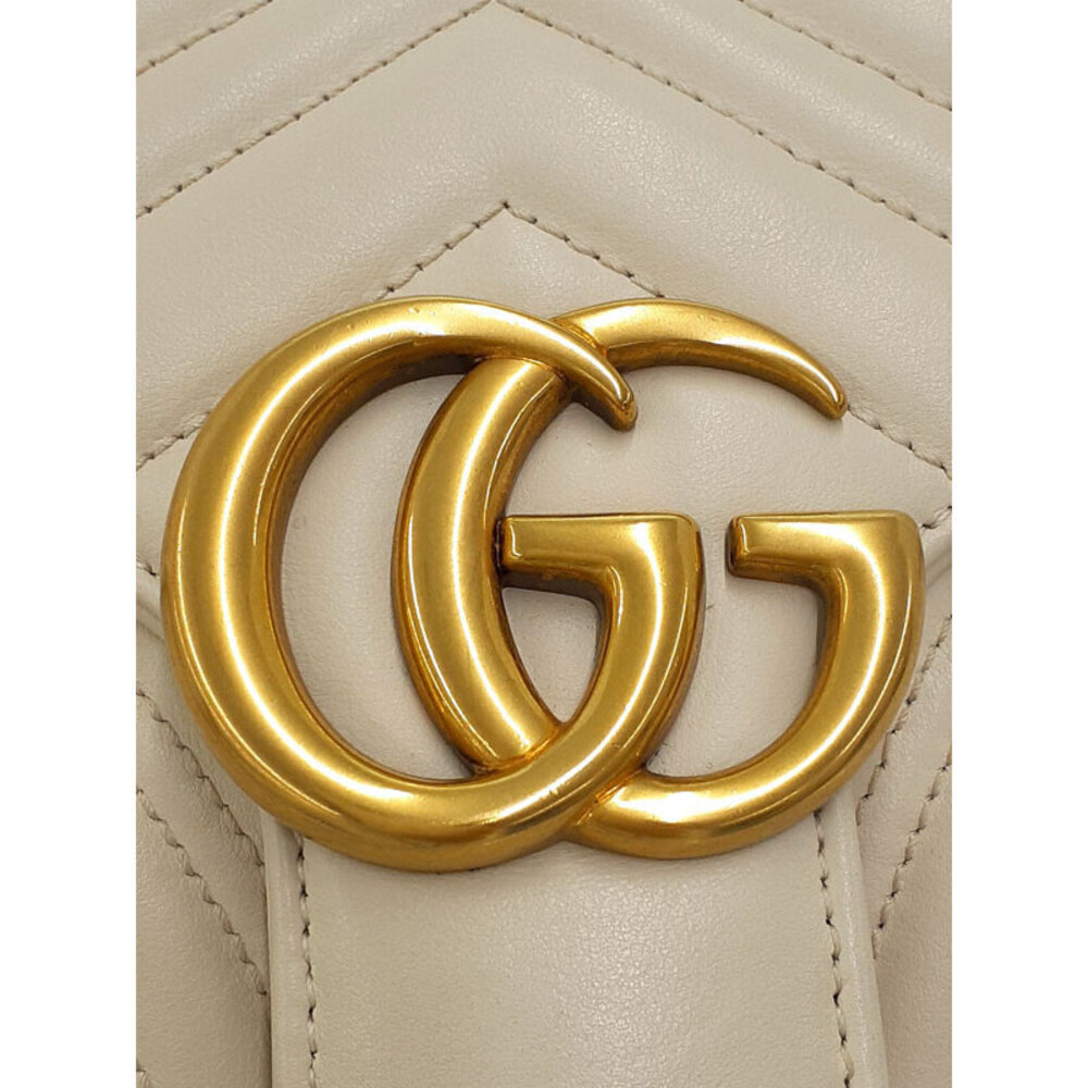 GUCCI GG Marmont Quilted Shoulder Bag Chain - Picture 4 of 9